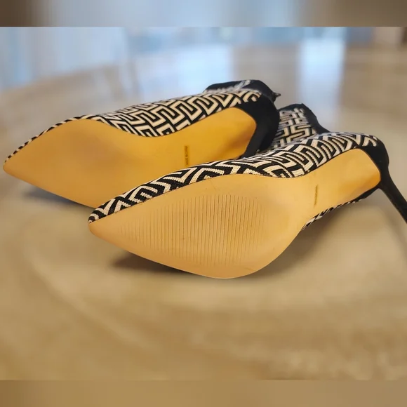 Geometric Patterned Ankle Boots Anna Mitchell Size 8 1/2 - Picture 6 of 6